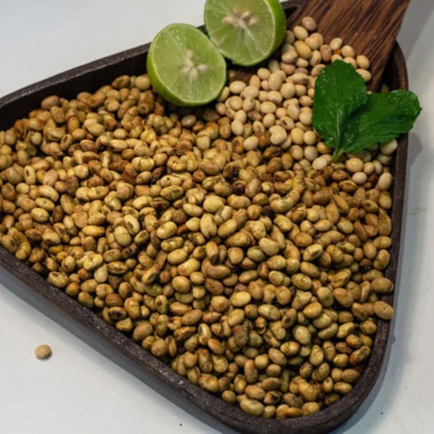 Healthy Master Roasted Soya Nuts | Lemon |Nimbu Flavour